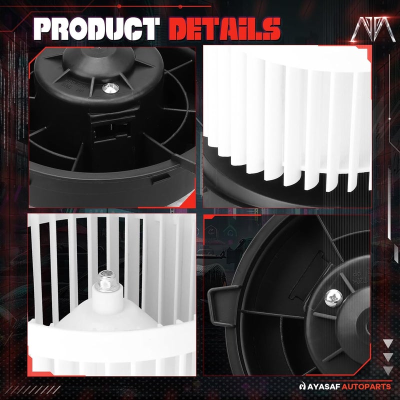 MAYASAF 700253 HVAC Blower Motor Assembly fit for Nissan[ONLY] 08-13 Rogue, 14-15 Rogue Select, 07-12 Sentra - Image 4